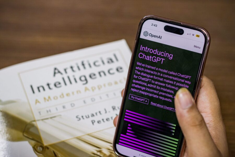 l'intelligenza artificiale. Foto di Pexels